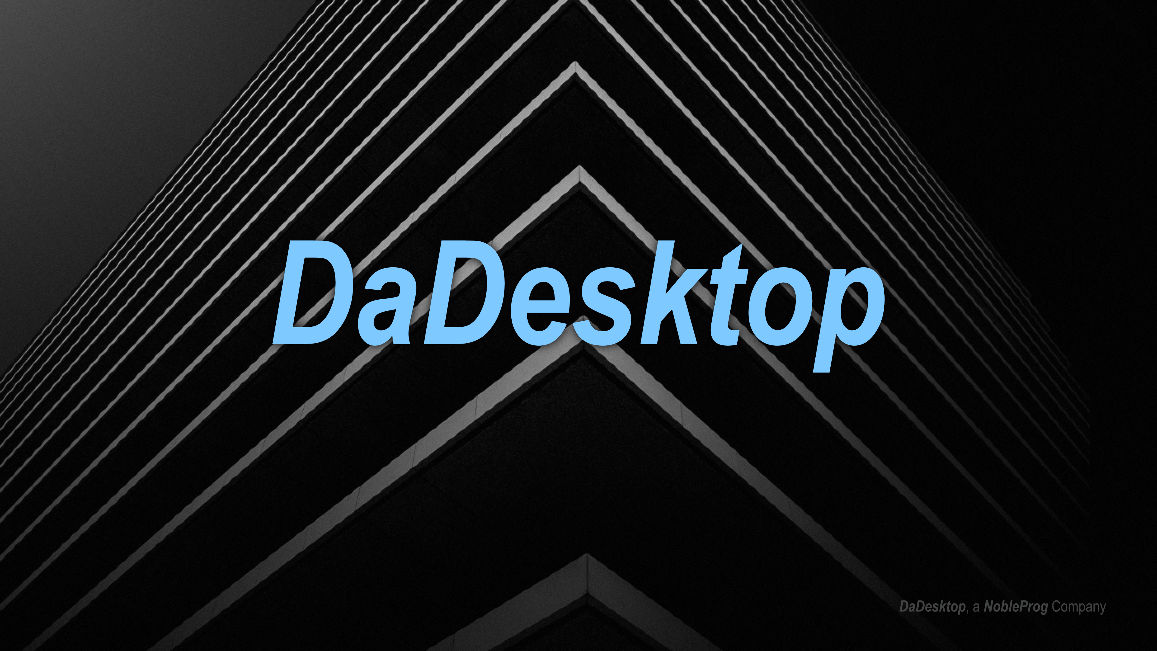 DaDesktop or your own brand wallpaper