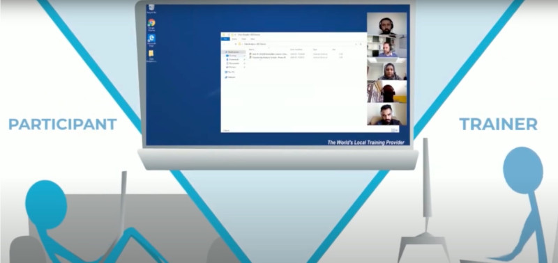 instructor can monitor and automatically take control of all student desktops